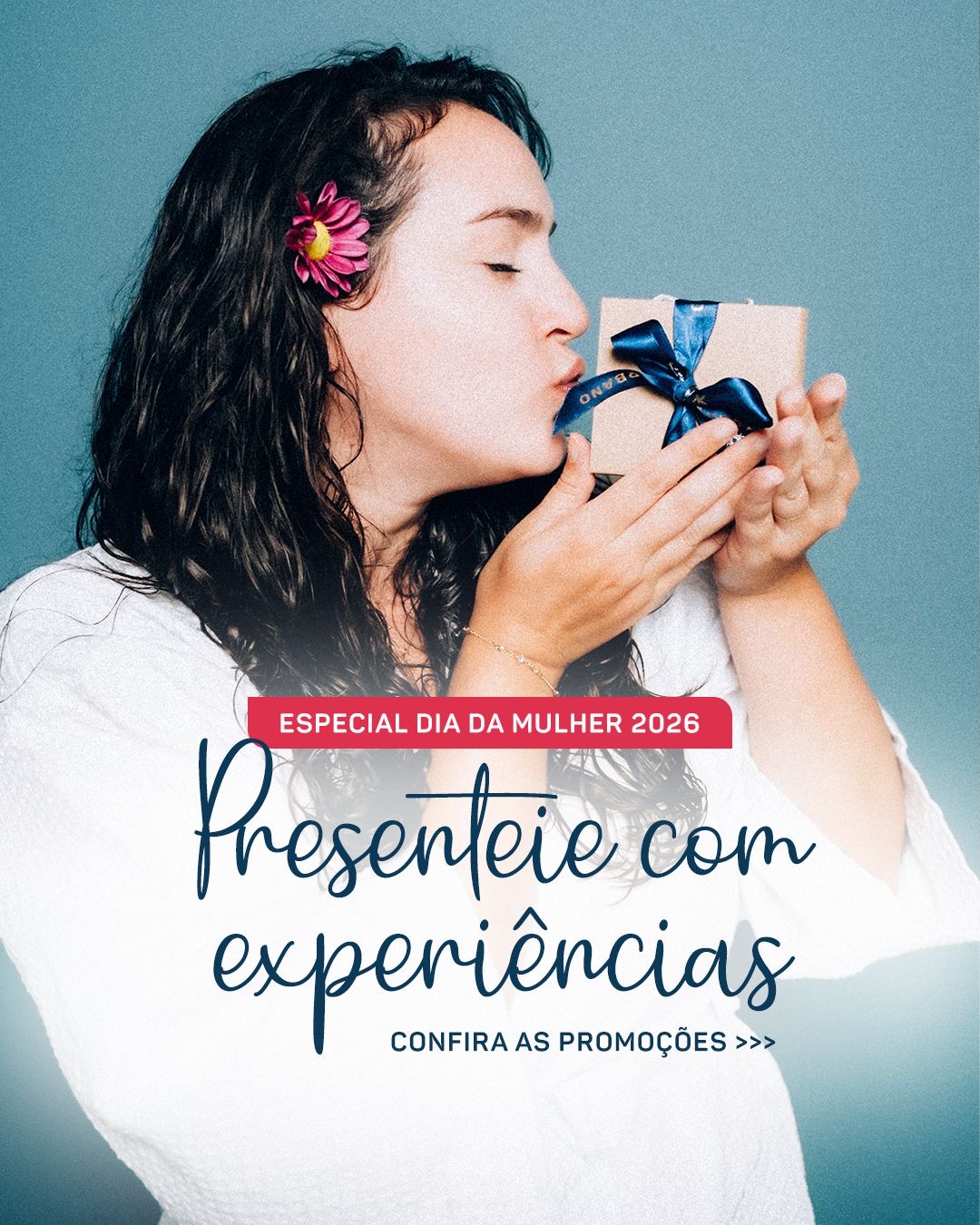 Presenteie com experiências
